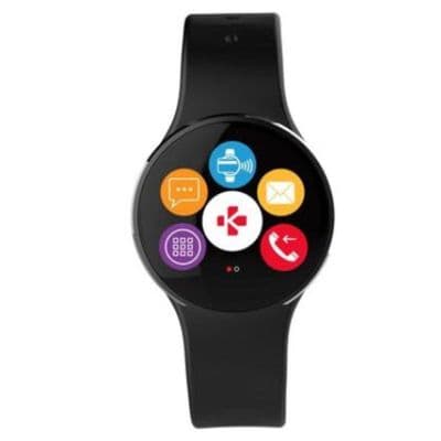 MYKRONOZ Smart Watch Activity Tracker (34.5 mm,Black Case,Black Band) ZeCircle2