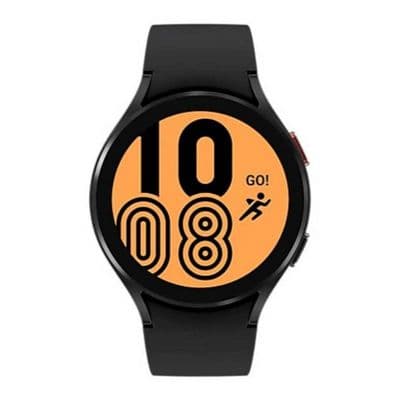 SAMSUNG Galaxy Watch4 LTE สมาร์ทวอทช์ (44 mm, ตัวเรือนสีดำ, สายสีดำ)