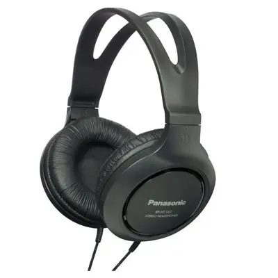 PANASONIC Over-ear Wire Headphone (Black) RP-HT161