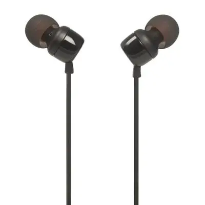 JBL In-Ear Wire Headphone (Black) T110BLK