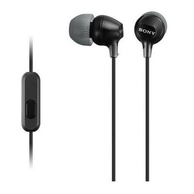 In-Ear Wire Headphone (Black) MDR-EX15APBZE
