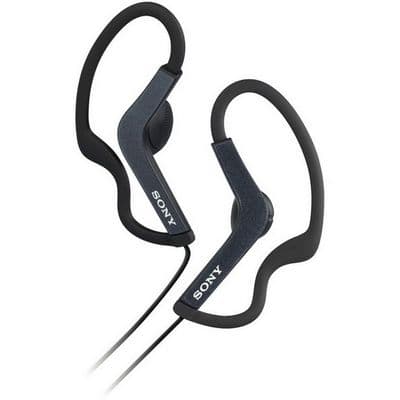 SONY In-Ear Wire Headphone (Black) MDRAS210APBQE