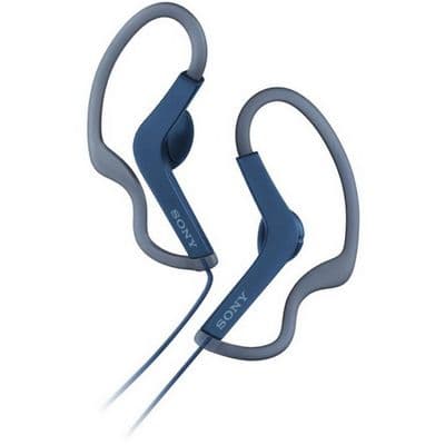 SONY In-Ear Wire Headphone (Blue) MDRAS210APLQE