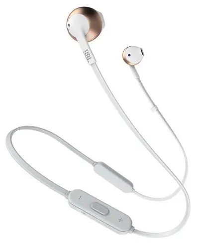 Tune 205BT Earbuds Wireless Bluetooth Headphone (Rose Gold) JBLT205BTRGD