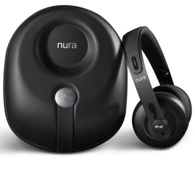 NURAPHONE In-Ear with Over-ear Bluetooth Headphone (Black) NR-I10B