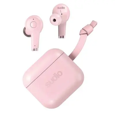 SUDIO ETT Truly Wireless In-ear Wireless Bluetooth Headphone (Pink)