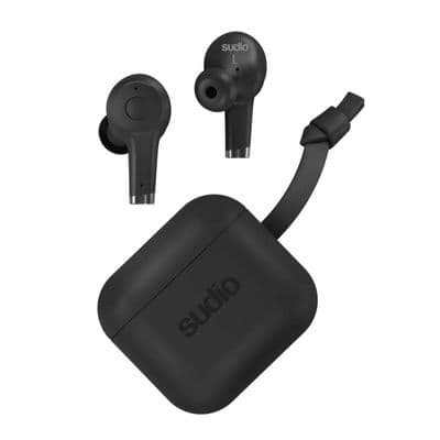 SUDIO Ett Truly Wireless In-ear Wireless Bluetooth Headphone (Black)