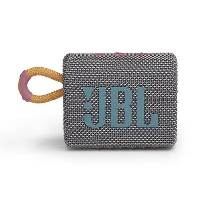 JBL Bluetooth Speaker (Grey) Go 3