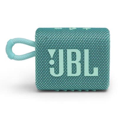 JBL Bluetooth Speaker (Teal) Go 3