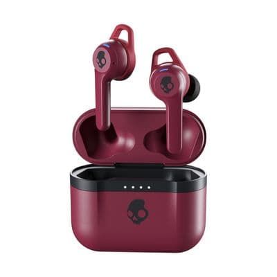 SKULLCANDY Indy Evo Truly Wireless In-ear Wireless Bluetooth Headphone (Deep Red) S2IVW-N741