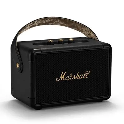 Bluetooth Speaker (Black and Brass) Kilburn II