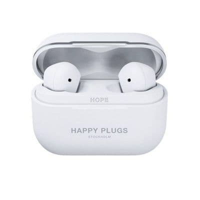 HAPPY PLUGS หูฟังไร้สาย บลูทูธ Hope Truly Wireless (สีขาว) รุ่น 1700 WHITE