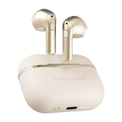 HAPPY PLUGS Hope Truly Wireless Earbuds Wireless Bluetooth Headphone (Gold) 1703 GOLD