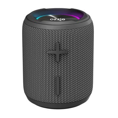 OZZIE E100 Mini Portable Bluetooth Speaker (Midnight Black)