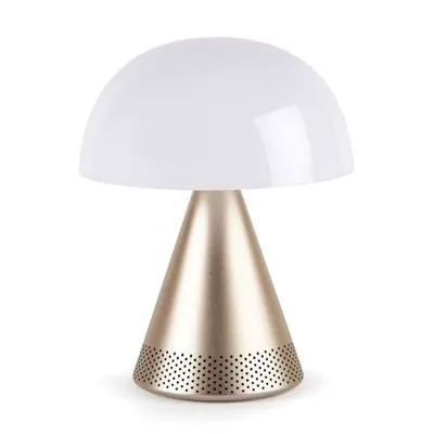 LEXON MINA L AUDIO Desk Lamp LED (Alu Light Gold) LH76MD