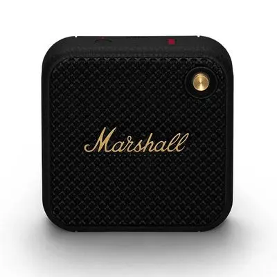 Willen Portable Bluetooth Speaker (Black and Brass) 1006059
