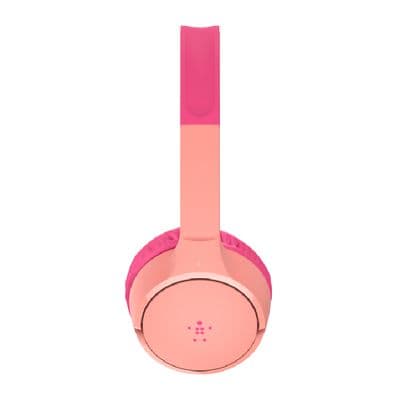 BELKIN SoundForm Mini Over-ear Wireless Bluetooth Headphone (Pink) AUD002BTPK