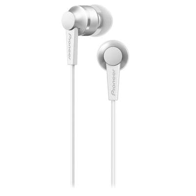 PIONEER In-ear Wire Headphone (White) SE-C3T (W)
