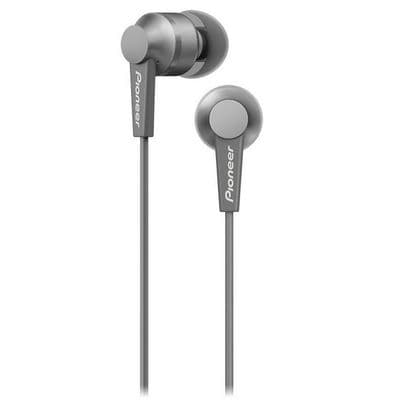 PIONEER In-Ear Wire Headphone (Space Grey) SE-C3T (H)