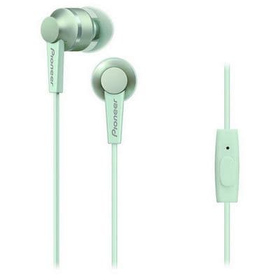PIONEER In-Ear Wire Headphone (Mint Green) SE-C3T (GR)