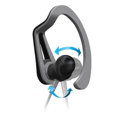 PIONEER In-ear Wire Headphone (Grey) SE-E5T (H)