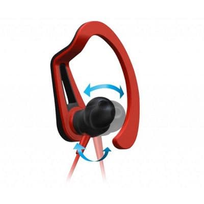 PIONEER In-ear Wire Headphone (Red) SE-E5T (R)