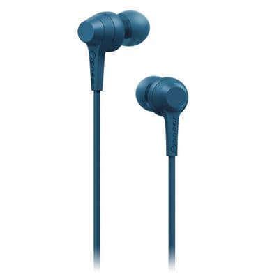 PIONEER In-ear Wire Headphone (Blue) SE-C1T