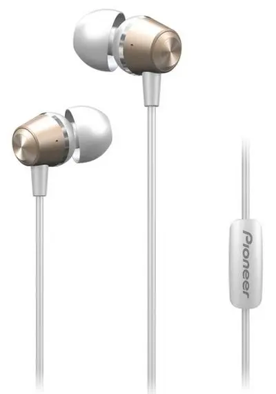 PIONEER In-ear Wire Headphone (Gold) SE-QL2T (G)