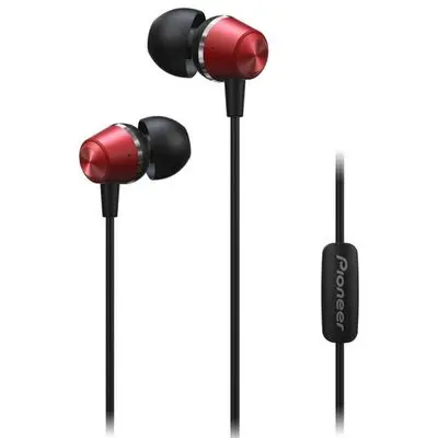 PIONEER In-ear Wire Headphone (Red) SE-QL2T