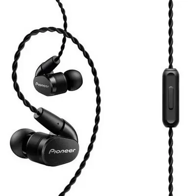 PIONEER In-ear Wire Headphone (Black) SE-CH5T-K
