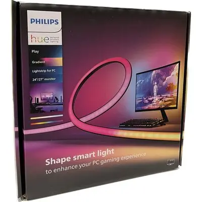Play Gradient Lightstrip HUE ไฟเส้นสำหรับ PC (24-27) รุ่น PC LED Gradient