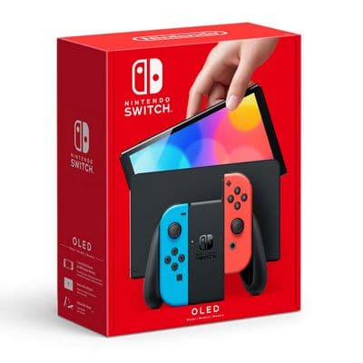 Game Console (Neon Red/Blue) Nintendo Switch OLED