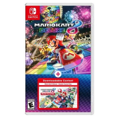 NINTENDO Switch แผ่นเกม Mario Kart 8 Deluxe + Booster Course Pass