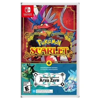 NINTENDO เกม Pokemon Scarlet + DLC The Hidden Treasure of Area Zero
