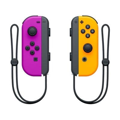 Joy-Con Controller (Neon Purple/Neon Orange)