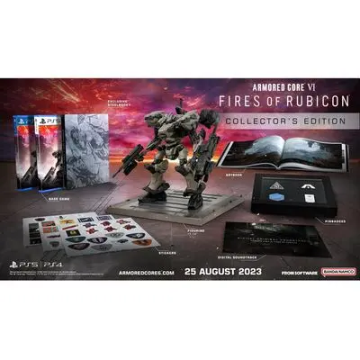 PS5 แผ่นเกม Armored Core VI Fires of Rubicon Collectors Edition