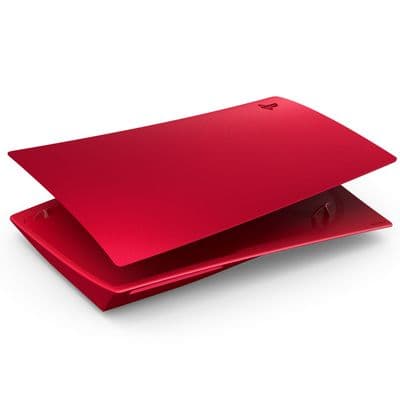 PS5 Bluray Deep Earth Collection Console Covers (Volcanic Red)