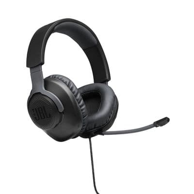 JBL Gaming Over-Ear Wire Headphone (Black) Quantum 100