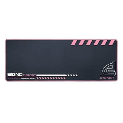SIGNO Gaming Mouse Pad (Grey/Pink) MT-306P
