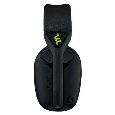 LOGITECH G435 Lightspeed Over-ear Wireless Bluetooth Gaming Headphone (Black/Neon Yellow) 981-001051