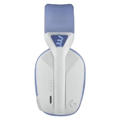 LOGITECH G435 Lightspeed Over-ear Wireless Bluetooth Gaming Headphone (Off White/Lilac) 981-001075