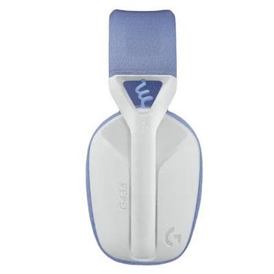 LOGITECH G435 Lightspeed Over-ear Wireless Bluetooth Gaming Headphone (Off White/Lilac) 981-001075