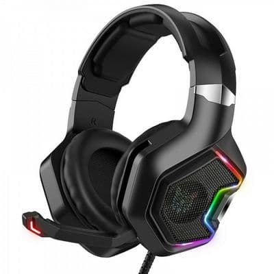 ONIKUMA Over-ear Wire Gaming Headphone With RGB (Black) K10 Pro