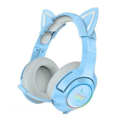 ONIKUMA K9 3.5 Over-ear Wire Gaming Headphone (Blue)