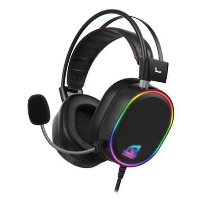 SIGNO Over-ear Wire Gaming Headphone (Black) HP-831