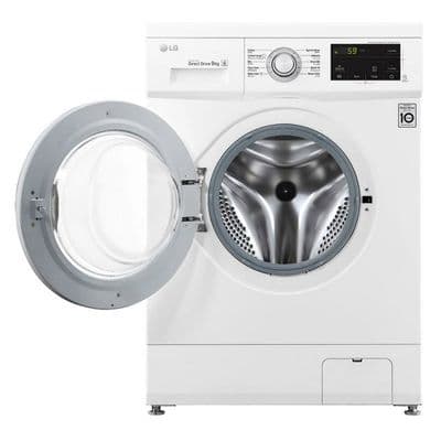 LG เครื่องซักผ้าฝาหน้า ( 9 kg) รุ่น FM1209N6W.ABWPETH
