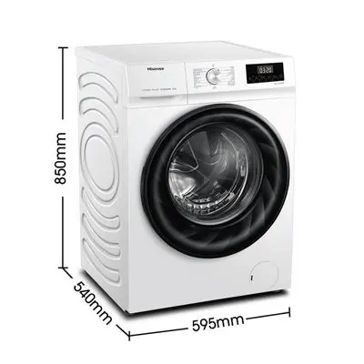 HISENSE Front Load Washing Machine (8 kg) WFQY8014EVJM