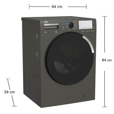 BEKO Front Load Washer & Dryer (9 / 5 kg) HTV9746XMG