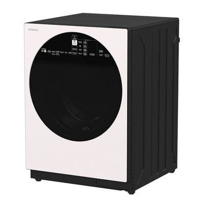 HITACHI เครื่องซักผ้า/อบผ้า ฝาหน้า (10/7 KG.) รุ่น BD-D100GV WH