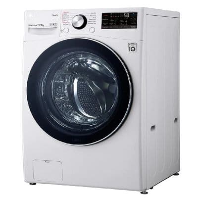 LG เครื่องซักผ้า/อบผ้า ฝาหน้า (15/8Kg) รุ่น F2515RTPW.ABWPETH